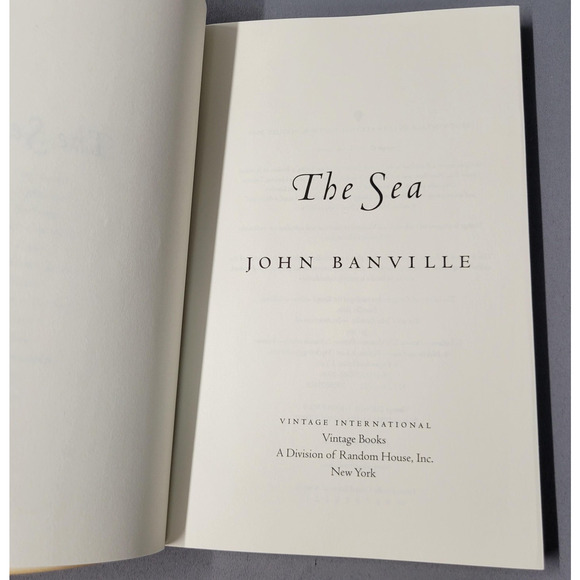 The Sea John Banville Paperback Novel Winner Man Booker Prize Modern Historical - Picture 3 of 14